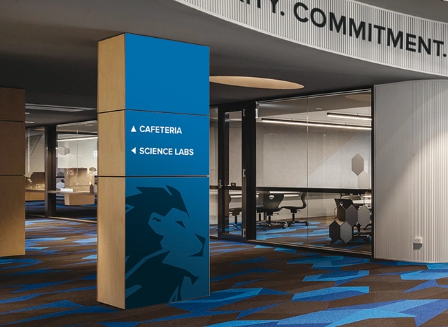 Signage—campus & building