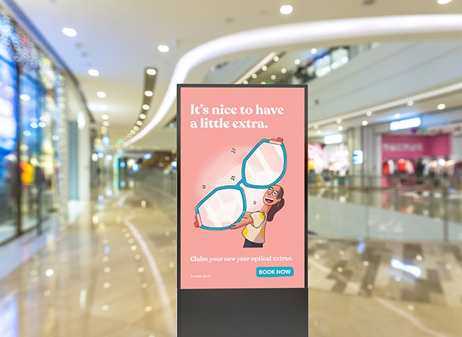 Dual-sided LED screens
